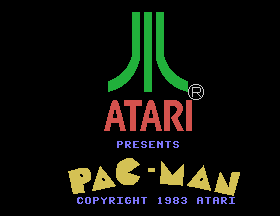 Pac-Man (prototype) Title Screen
